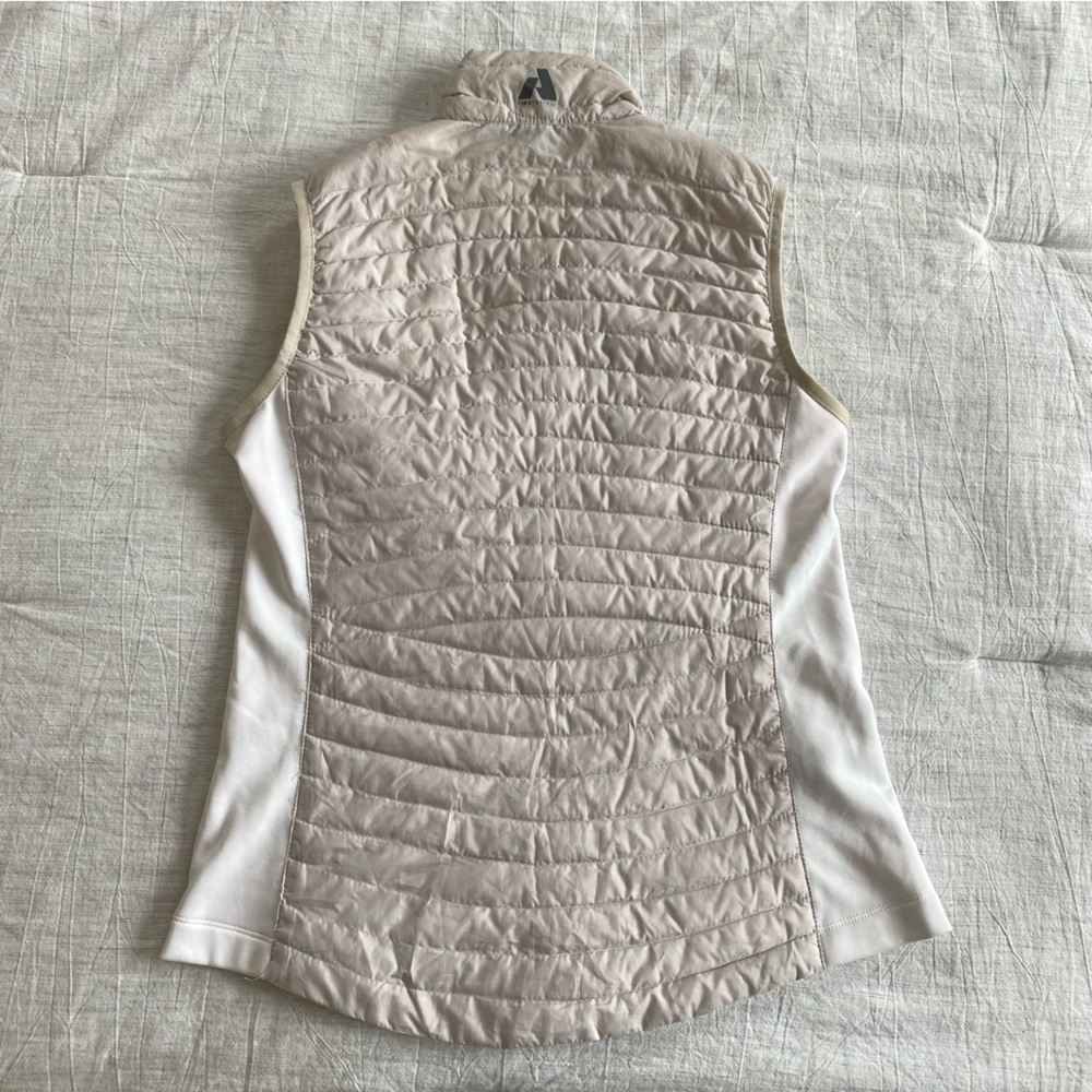 Eddie Bauer Storm Down 800 Silver Gray White Vest Sz XS Travel Snow Winter - Picture 6 of 16